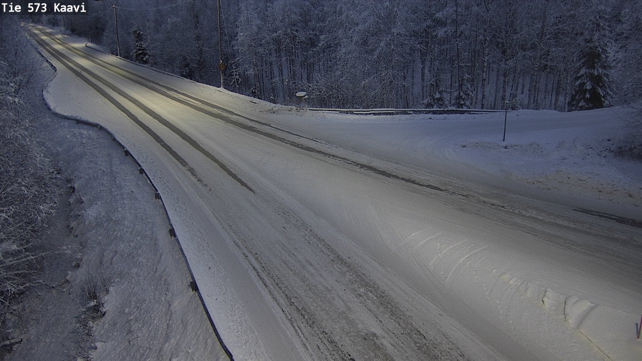 Weather Camera Image Road 573 Kaavi, Kaavi, Pohjois-Savo