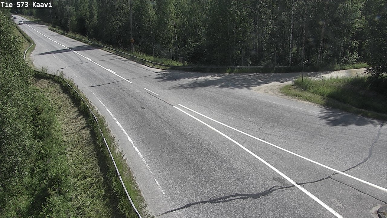 Weather Camera Image Road 573 Kaavi, Kaavi, Pohjois-Savo