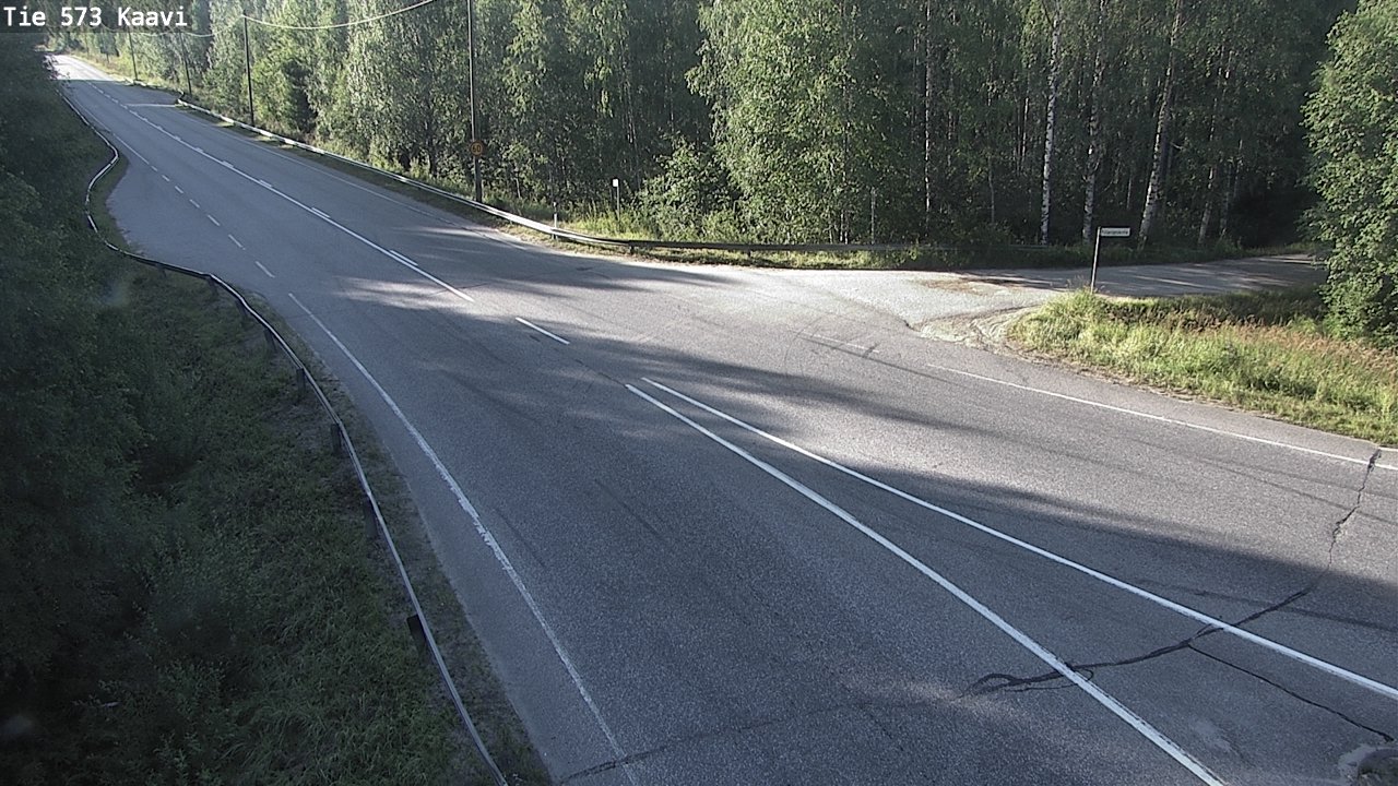 Weather Camera Image Road 573 Kaavi, Kaavi, Pohjois-Savo