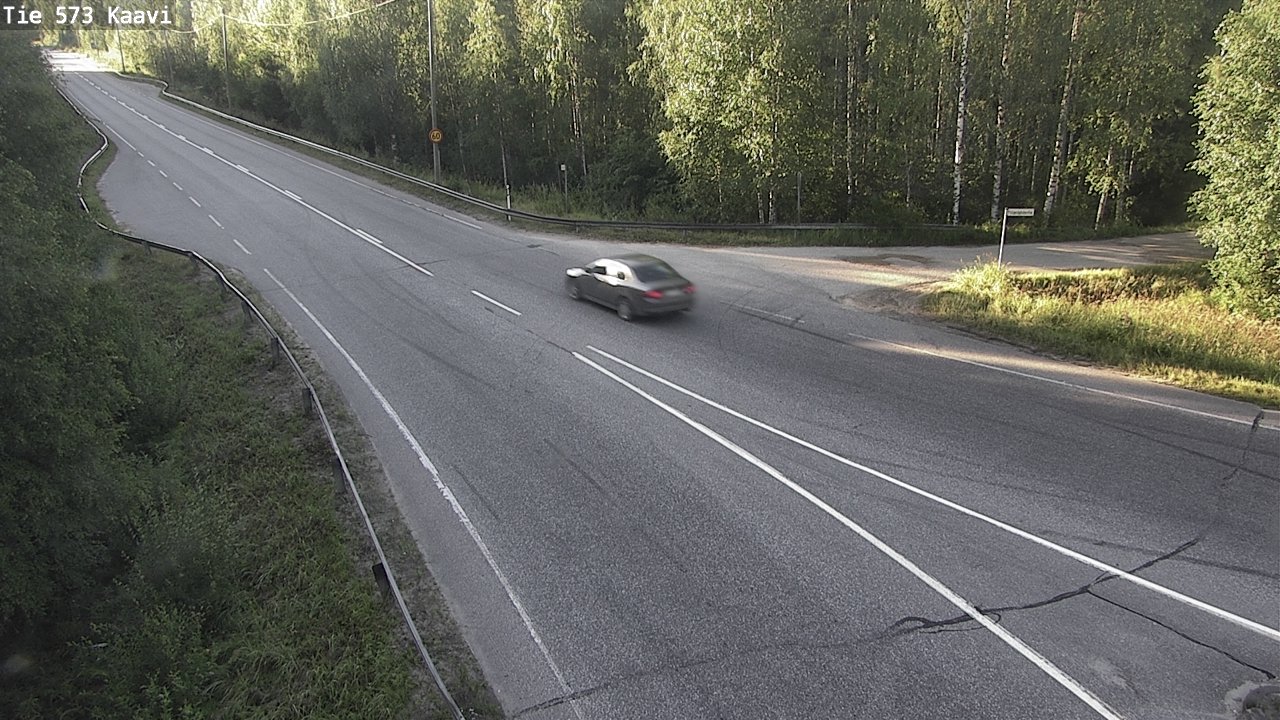 Weather Camera Image Väg 573 Kaavi, Kaavi, Pohjois-Savo
