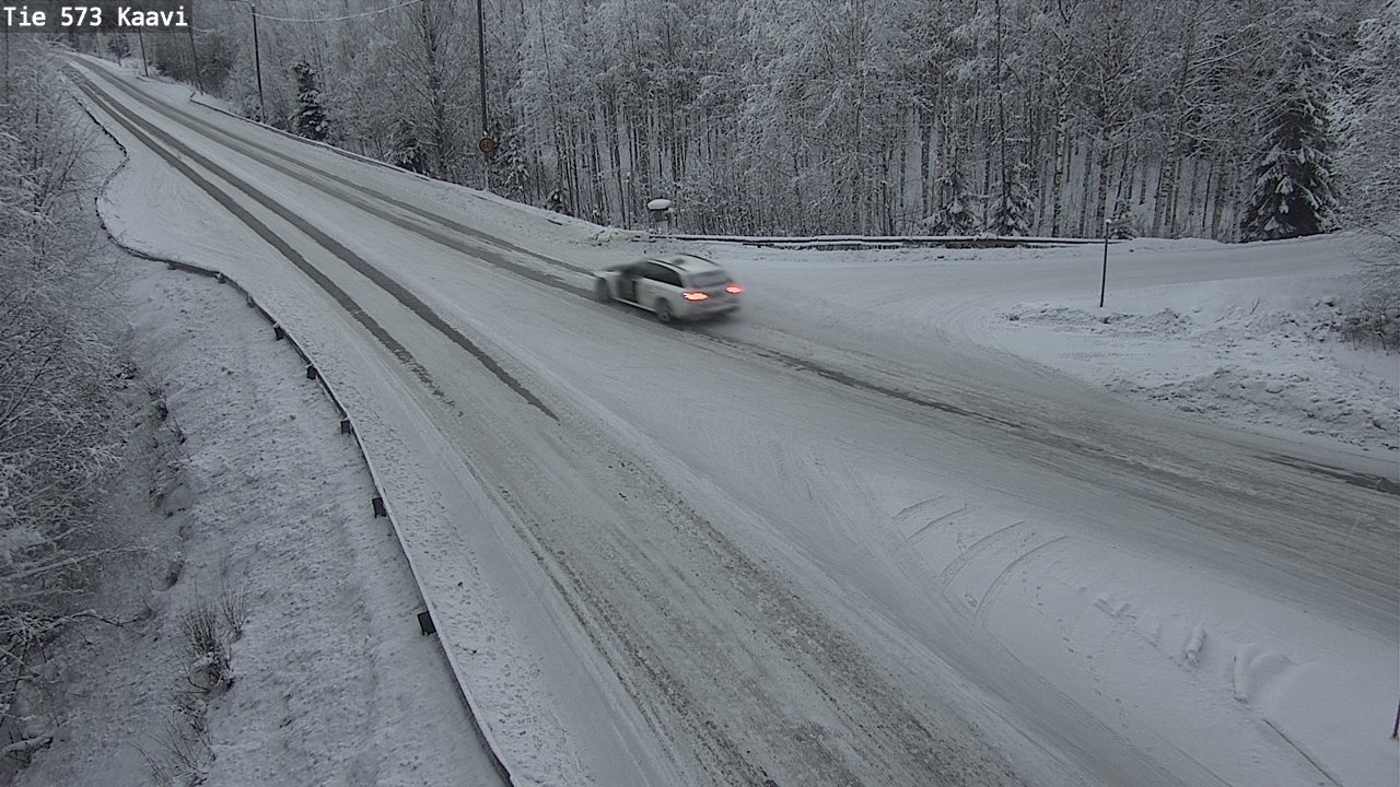 Weather Camera Image Road 573 Kaavi, Kaavi, Pohjois-Savo