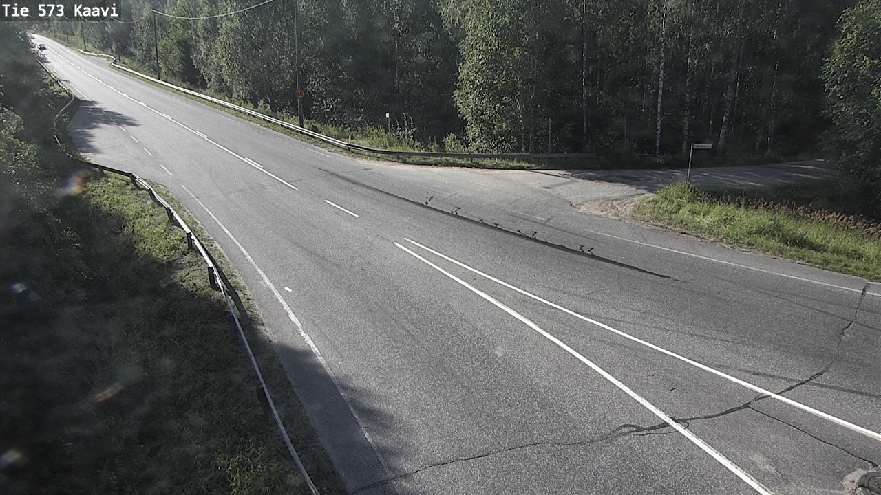 Weather Camera Image Road 573 Kaavi, Kaavi, Pohjois-Savo
