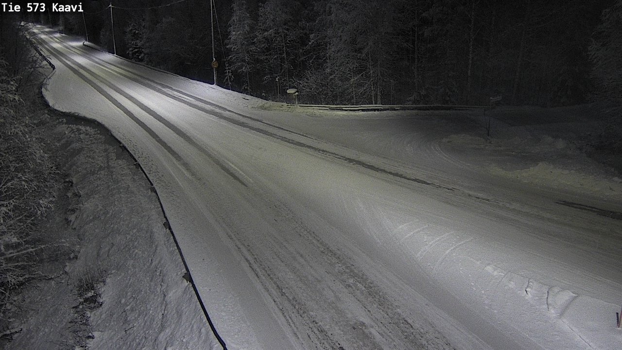 Weather Camera Image Road 573 Kaavi, Kaavi, Pohjois-Savo