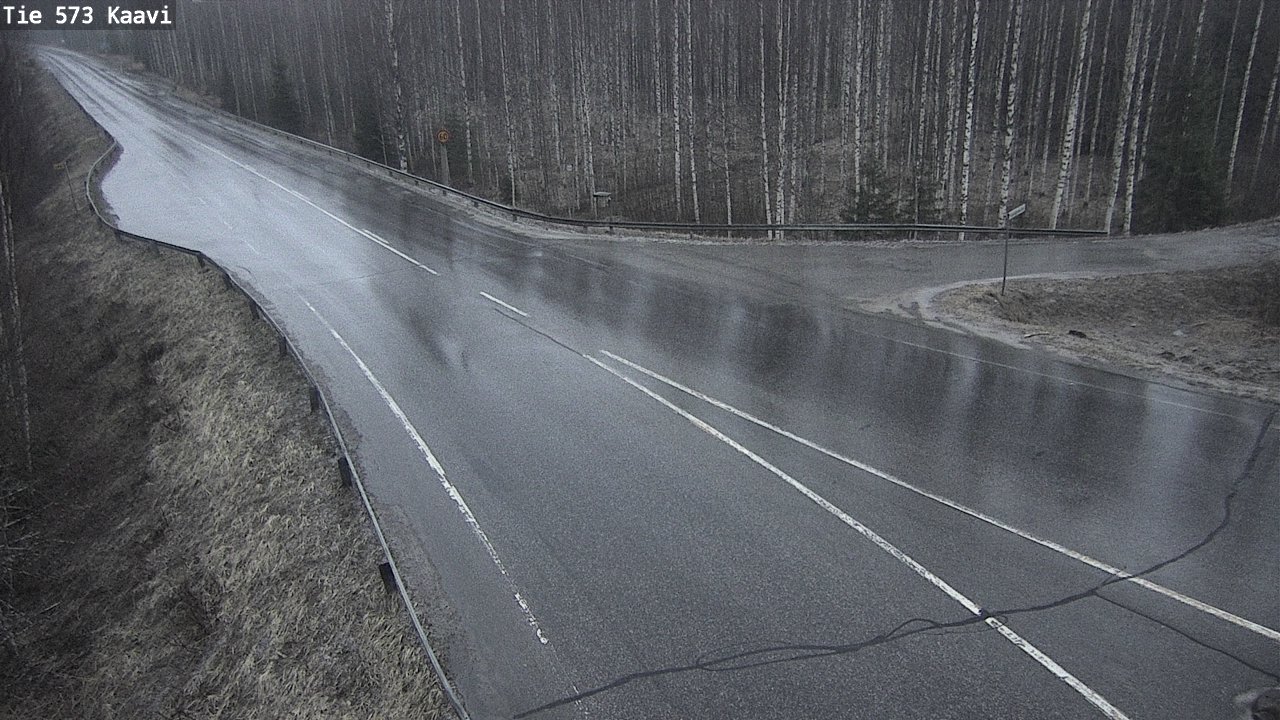 Weather Camera Image Road 573 Kaavi, Kaavi, Pohjois-Savo