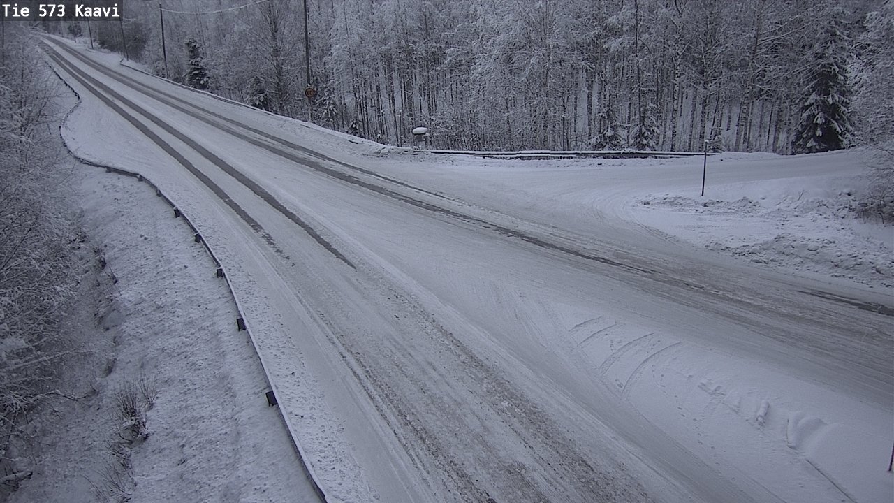 Weather Camera Image Road 573 Kaavi, Kaavi, Pohjois-Savo
