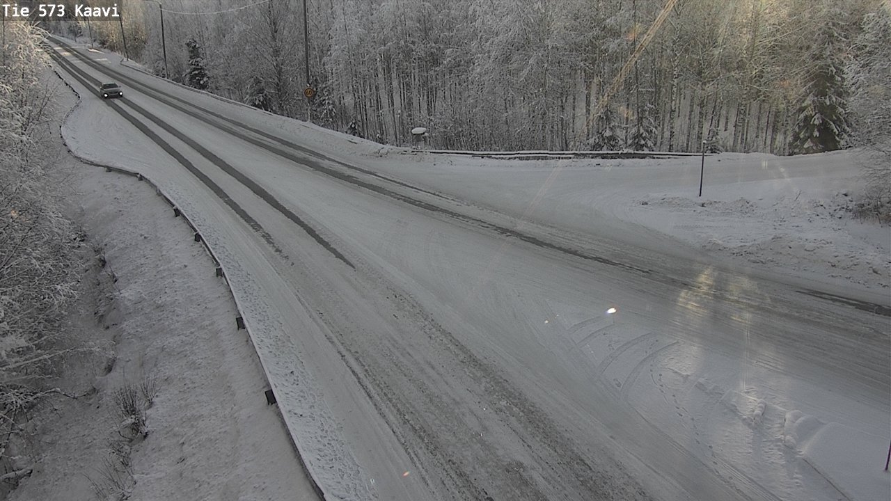 Weather Camera Image Road 573 Kaavi, Kaavi, Pohjois-Savo