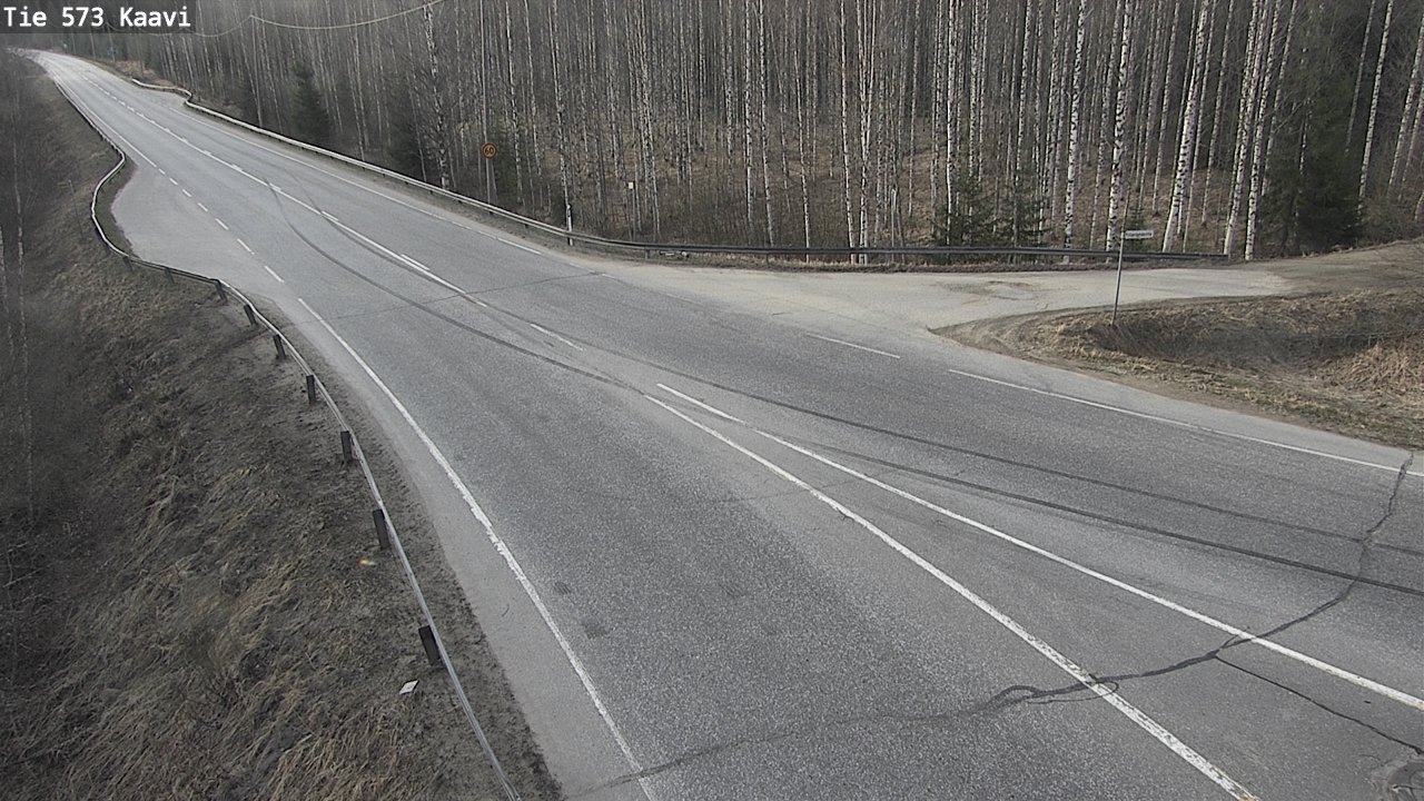 Weather Camera Image Road 573 Kaavi, Kaavi, Pohjois-Savo