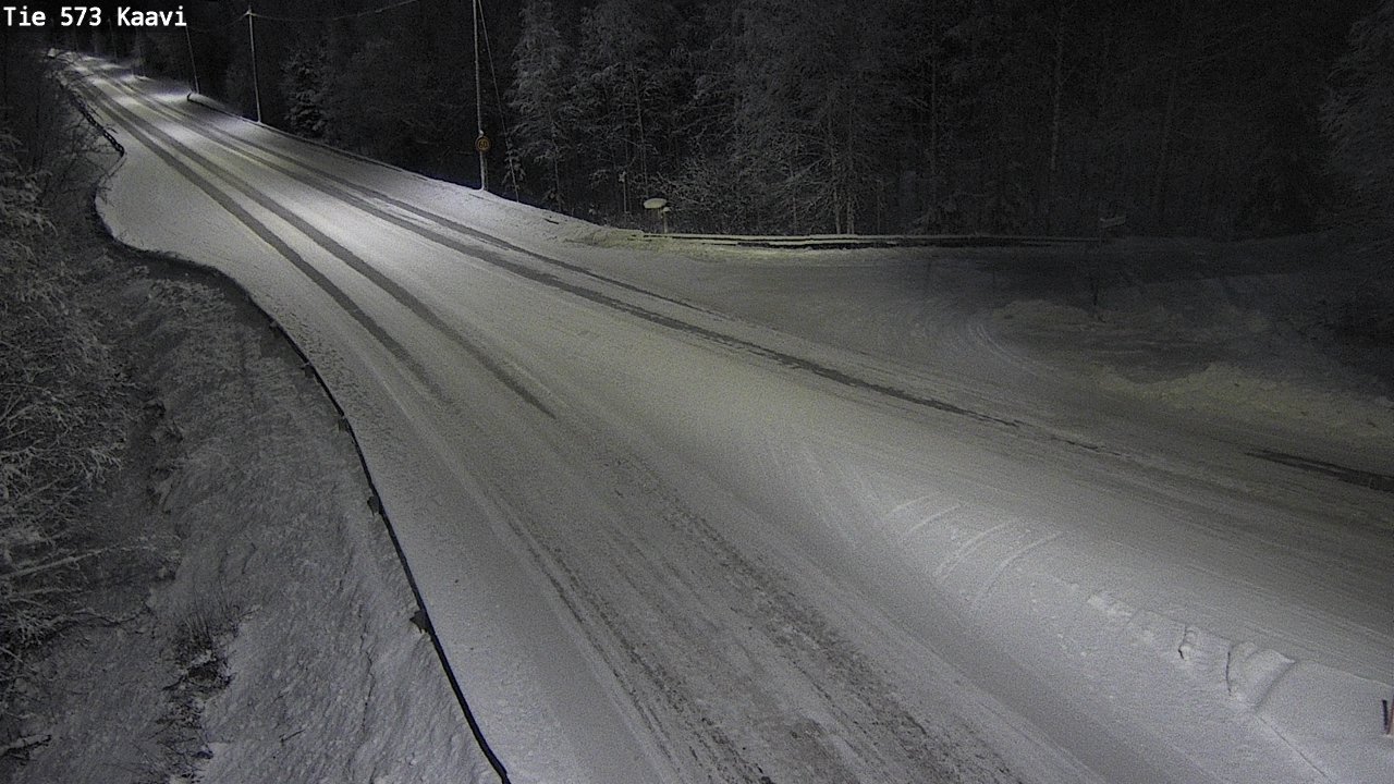 Weather Camera Image Road 573 Kaavi, Kaavi, Pohjois-Savo