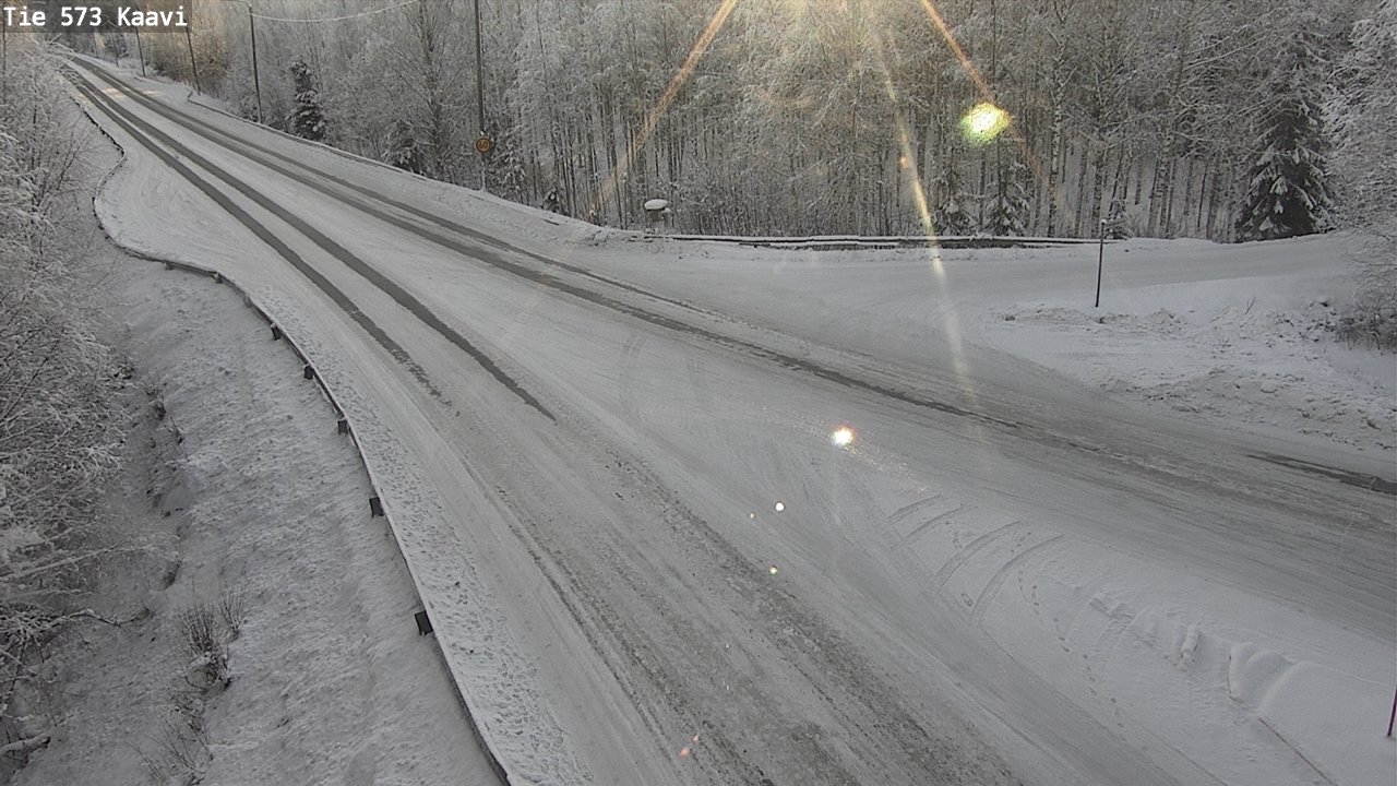 Weather Camera Image Road 573 Kaavi, Kaavi, Pohjois-Savo