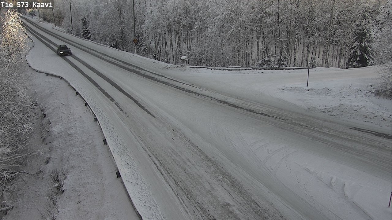 Weather Camera Image Road 573 Kaavi, Kaavi, Pohjois-Savo