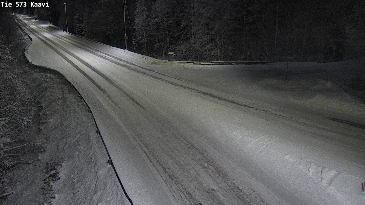 Weather Camera Image Road 573 Kaavi, Kaavi, Pohjois-Savo