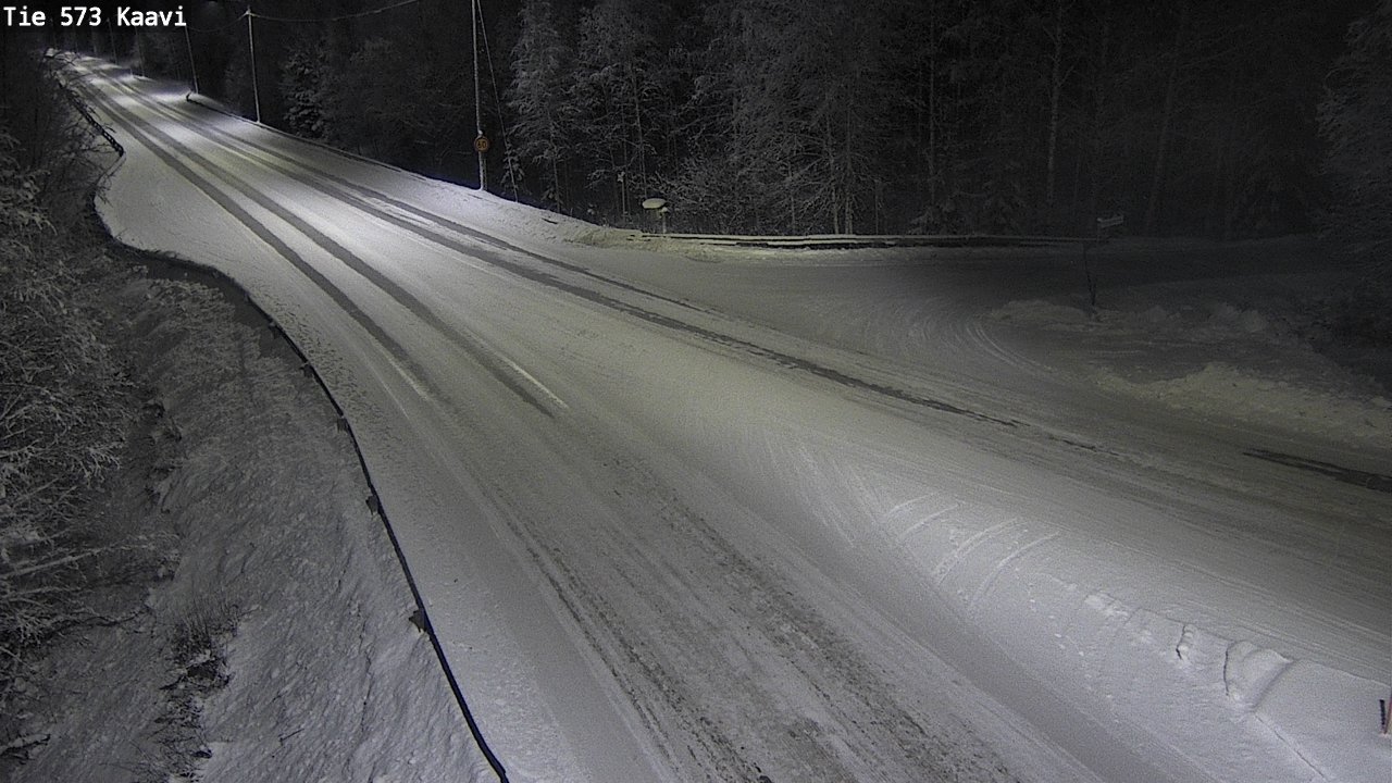 Weather Camera Image Road 573 Kaavi, Kaavi, Pohjois-Savo