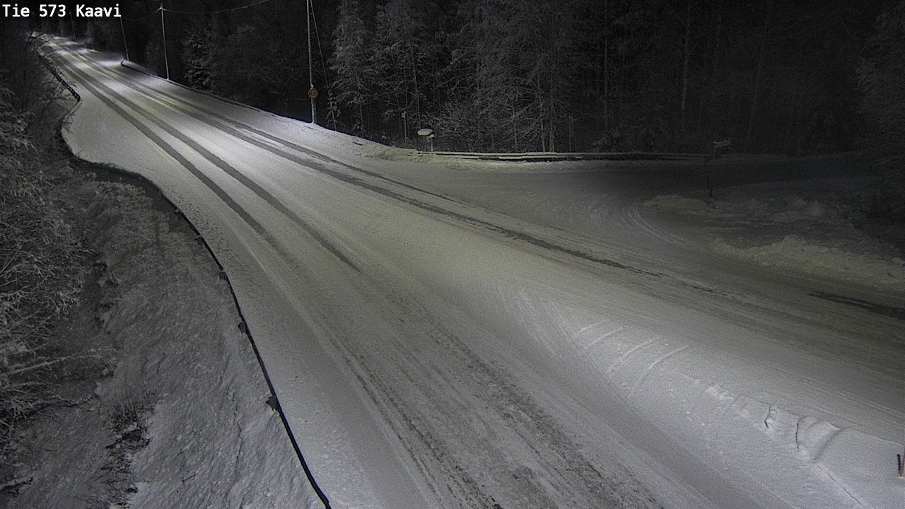 Weather Camera Image Väg 573 Kaavi, Kaavi, Pohjois-Savo