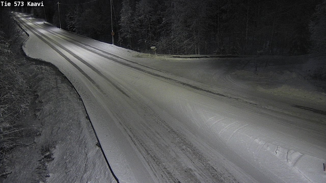 Weather Camera Image Road 573 Kaavi, Kaavi, Pohjois-Savo