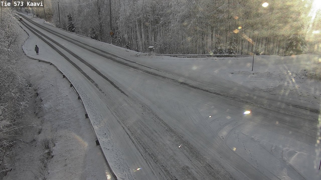 Weather Camera Image Road 573 Kaavi, Kaavi, Pohjois-Savo