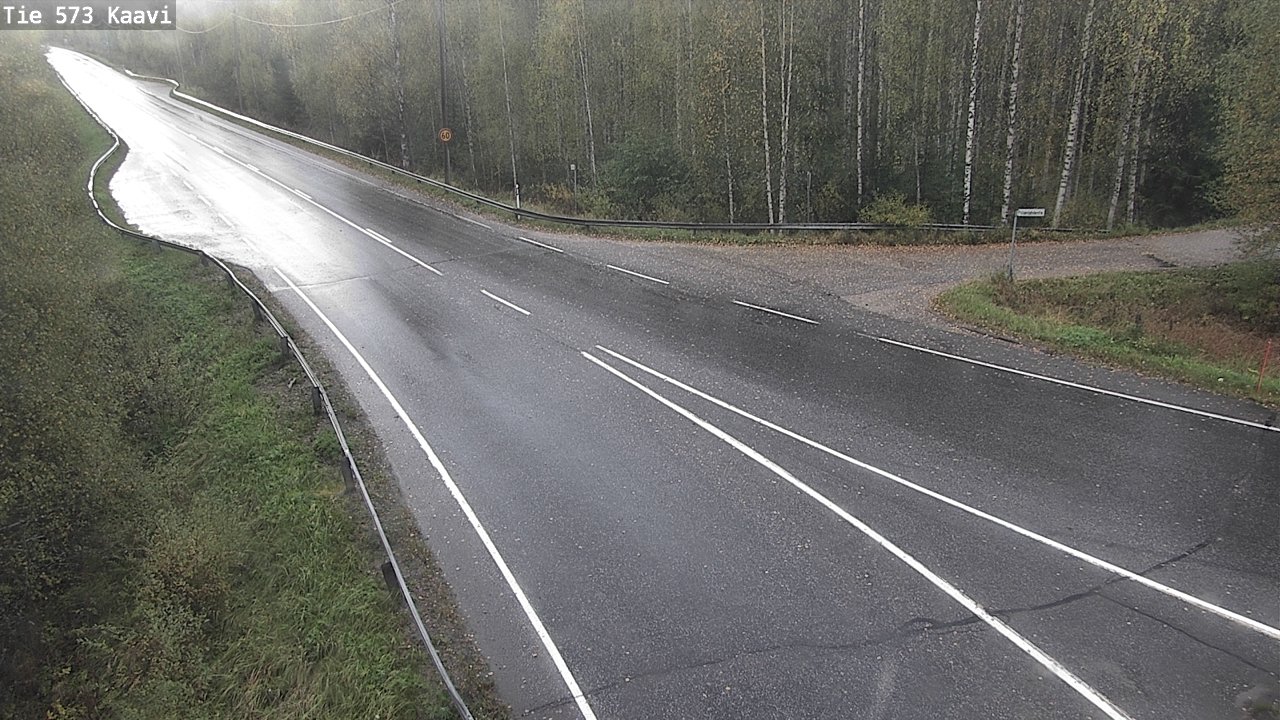 Weather Camera Image Road 573 Kaavi, Kaavi, Pohjois-Savo