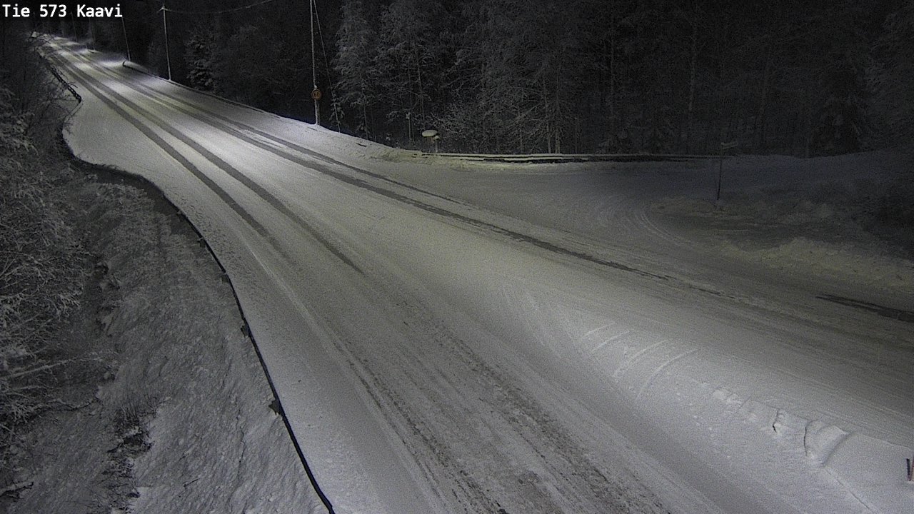 Weather Camera Image Road 573 Kaavi, Kaavi, Pohjois-Savo