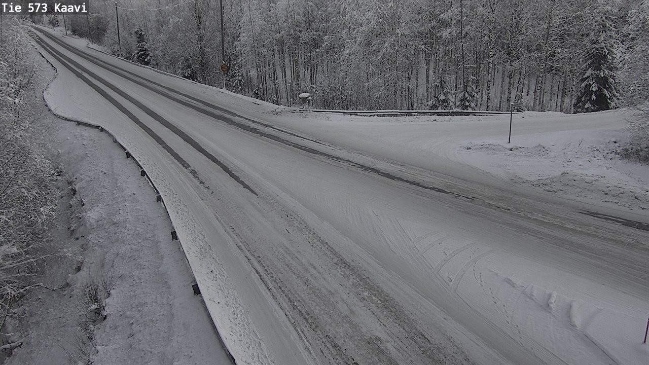 Weather Camera Image Road 573 Kaavi, Kaavi, Pohjois-Savo
