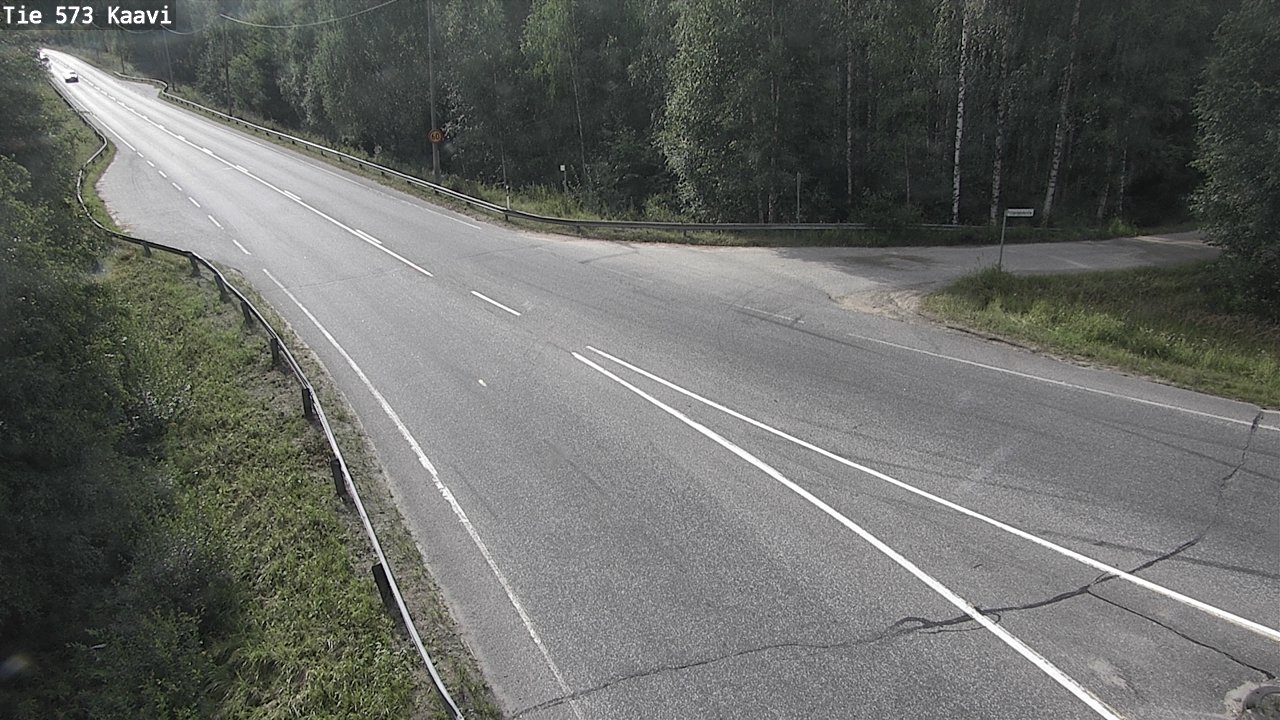 Weather Camera Image Road 573 Kaavi, Kaavi, Pohjois-Savo