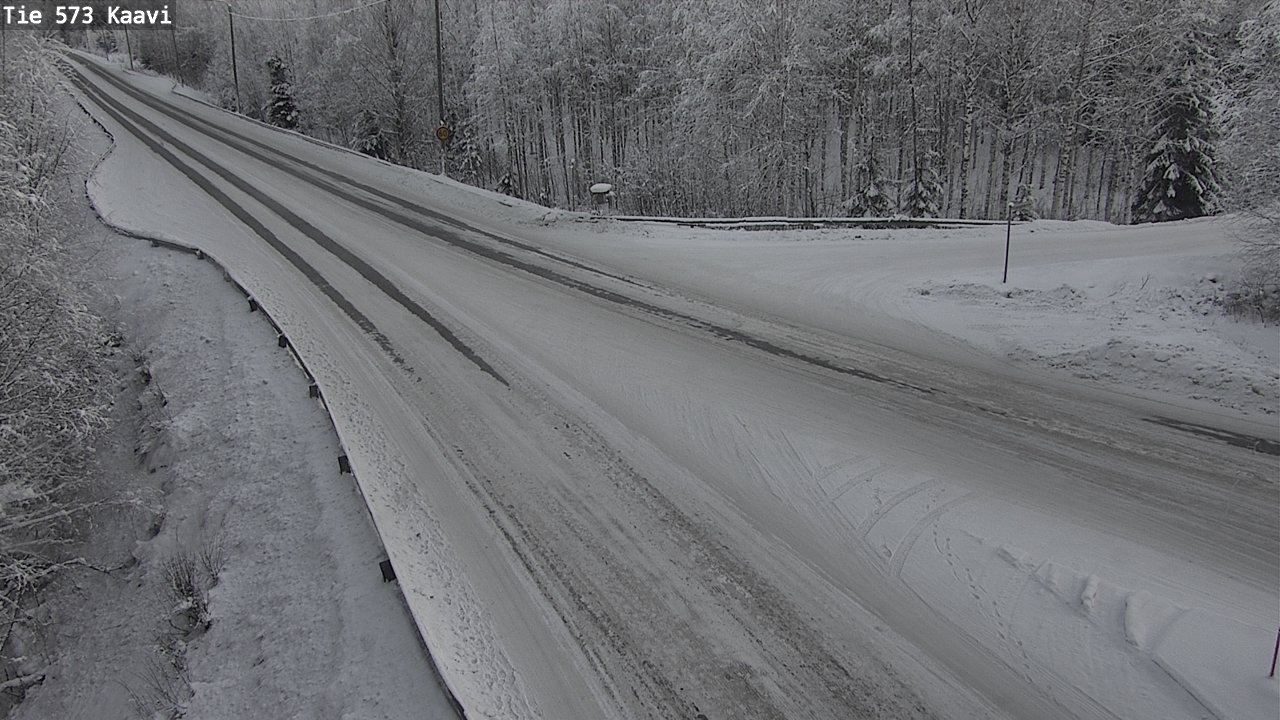 Weather Camera Image Road 573 Kaavi, Kaavi, Pohjois-Savo