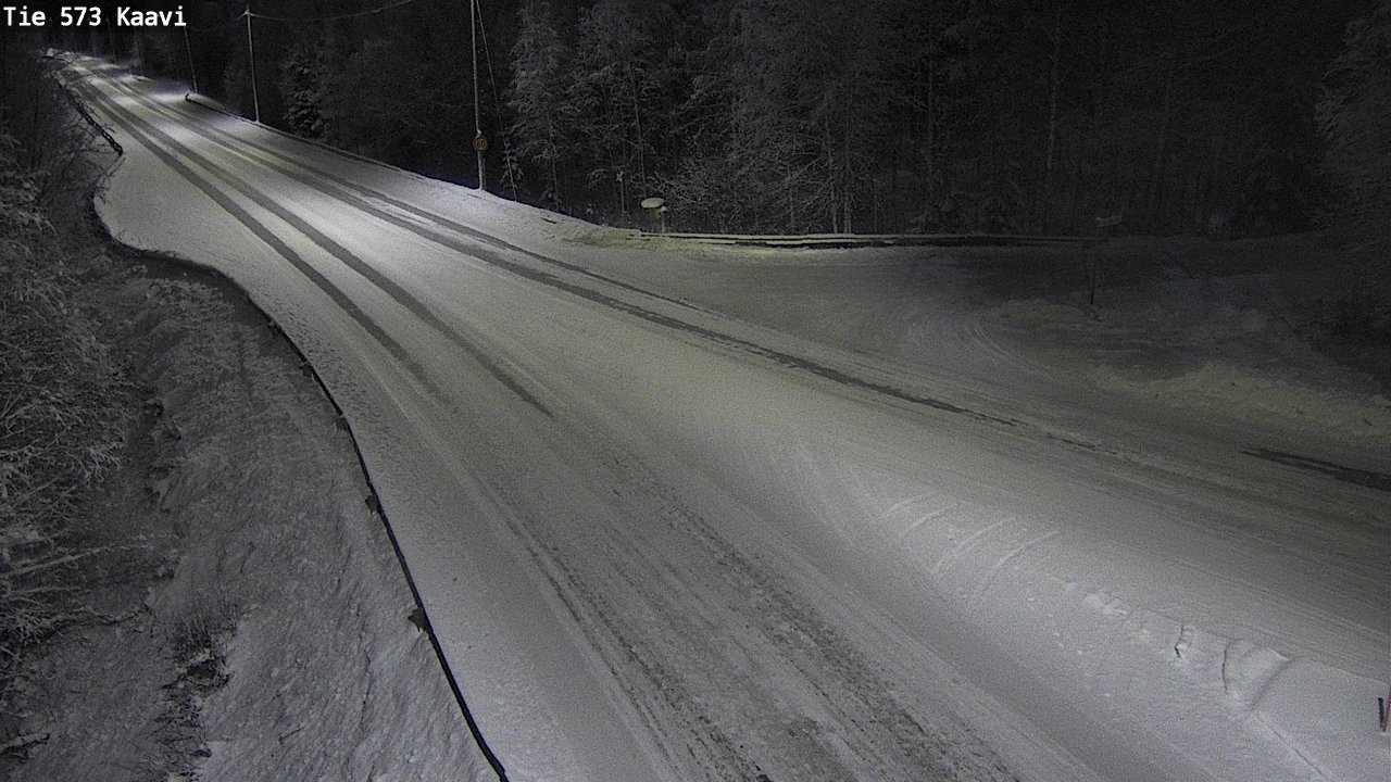 Weather Camera Image Road 573 Kaavi, Kaavi, Pohjois-Savo