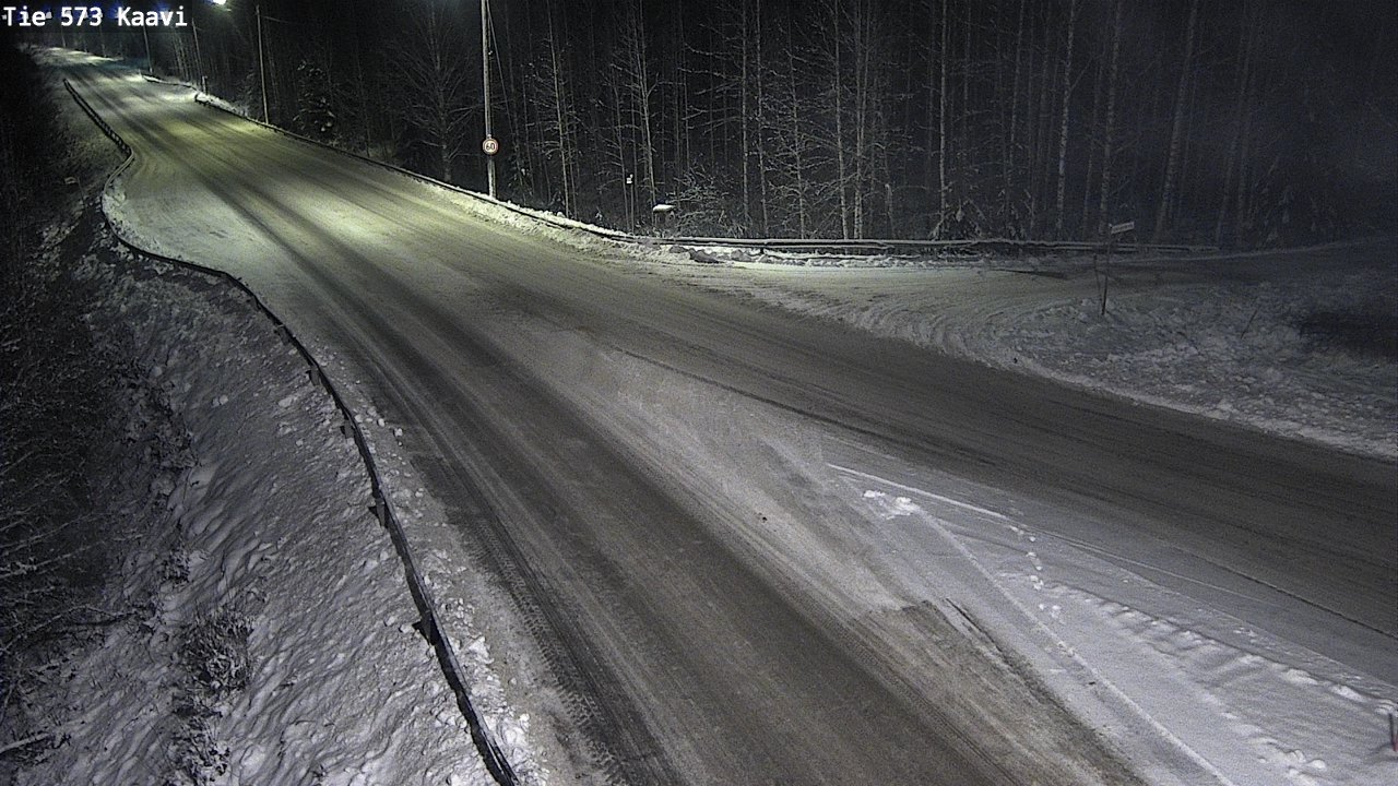 Weather Camera Image Väg 573 Kaavi, Kaavi, Pohjois-Savo