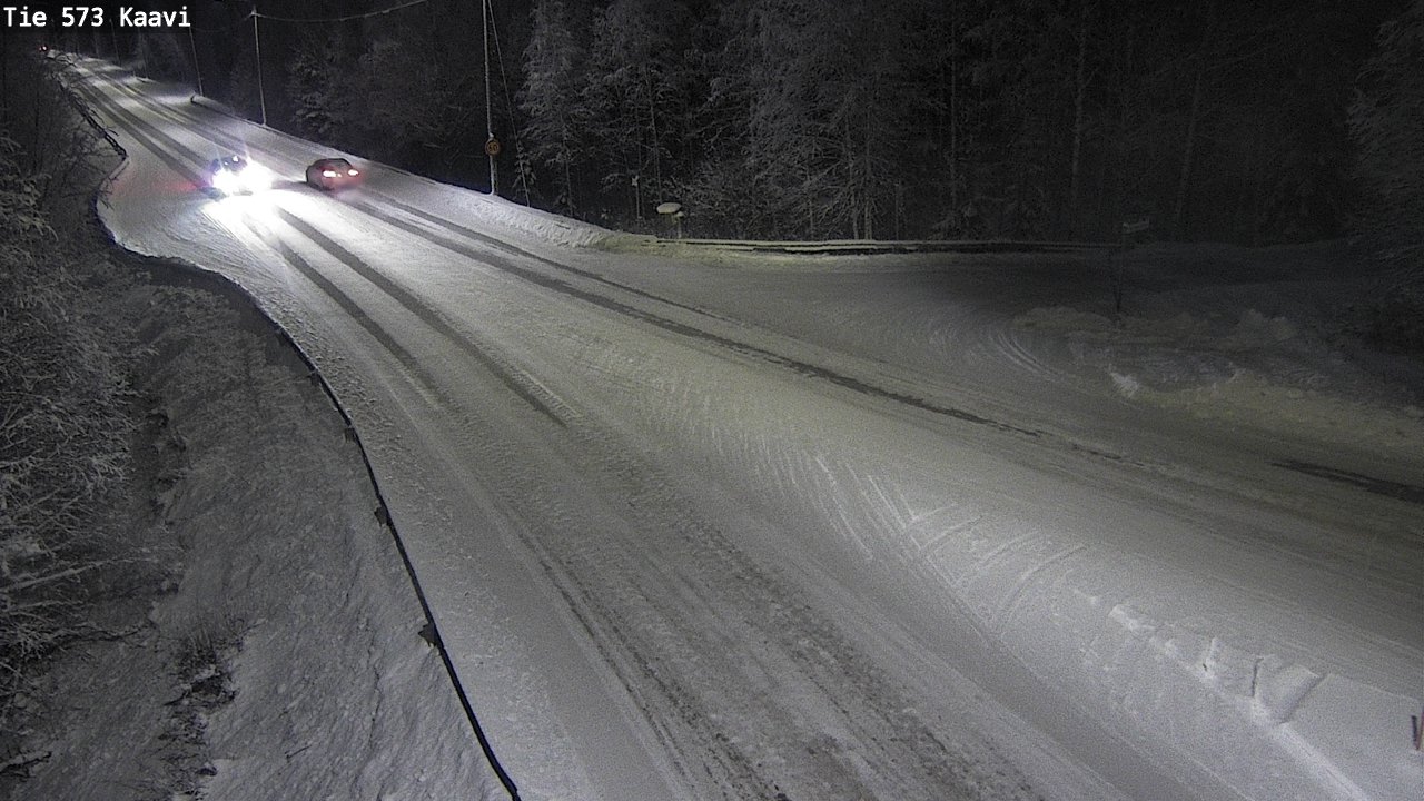 Weather Camera Image Road 573 Kaavi, Kaavi, Pohjois-Savo