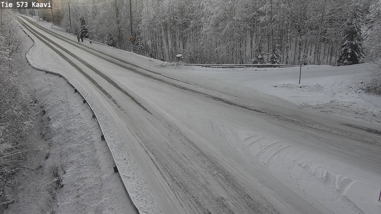 Weather Camera Image Road 573 Kaavi, Kaavi, Pohjois-Savo