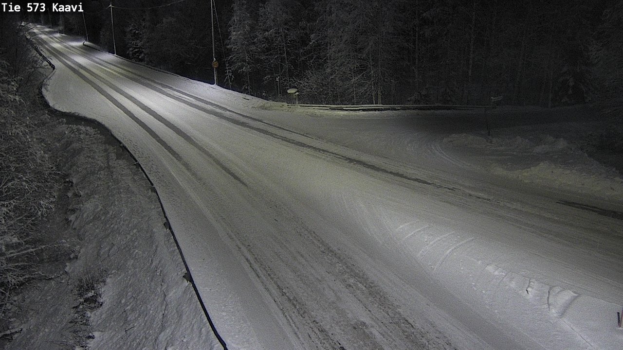 Weather Camera Image Väg 573 Kaavi, Kaavi, Pohjois-Savo