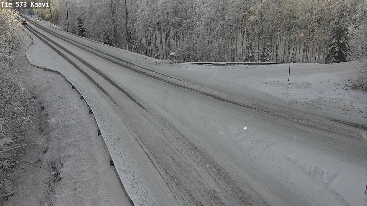 Weather Camera Image Road 573 Kaavi, Kaavi, Pohjois-Savo