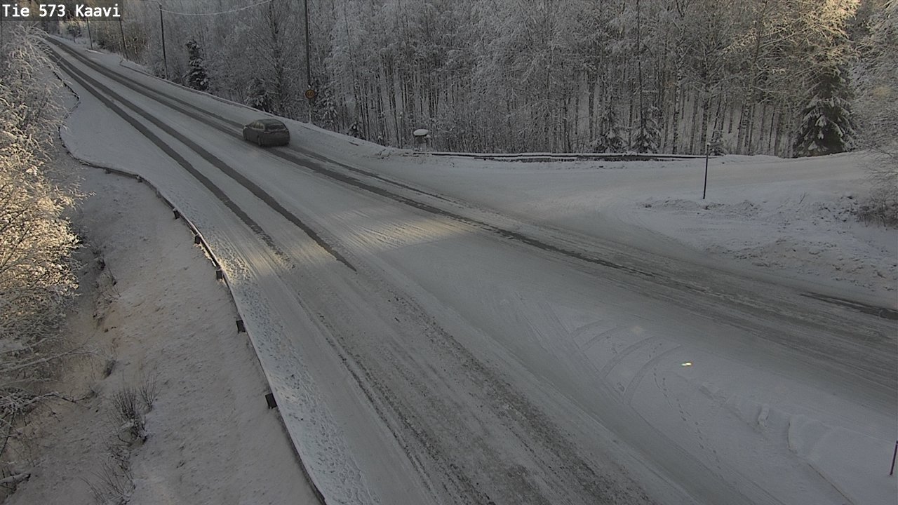 Weather Camera Image Road 573 Kaavi, Kaavi, Pohjois-Savo