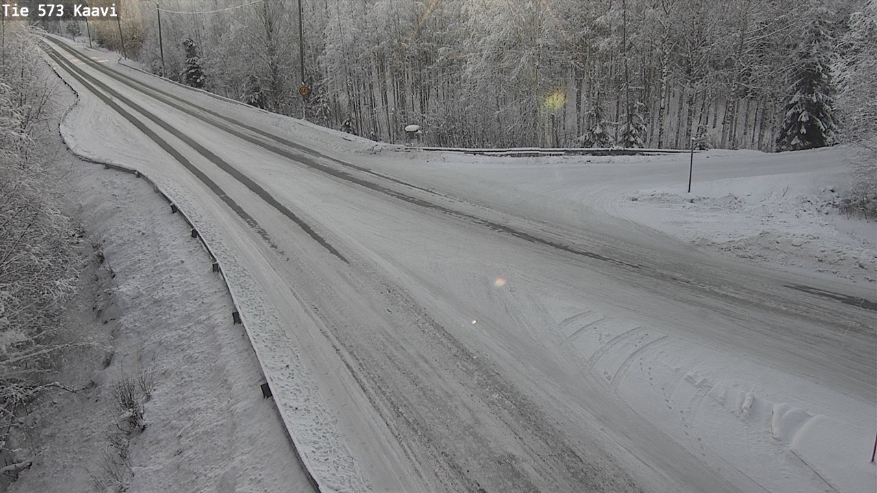 Weather Camera Image Road 573 Kaavi, Kaavi, Pohjois-Savo