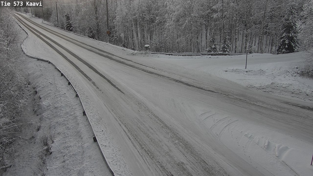 Weather Camera Image Road 573 Kaavi, Kaavi, Pohjois-Savo