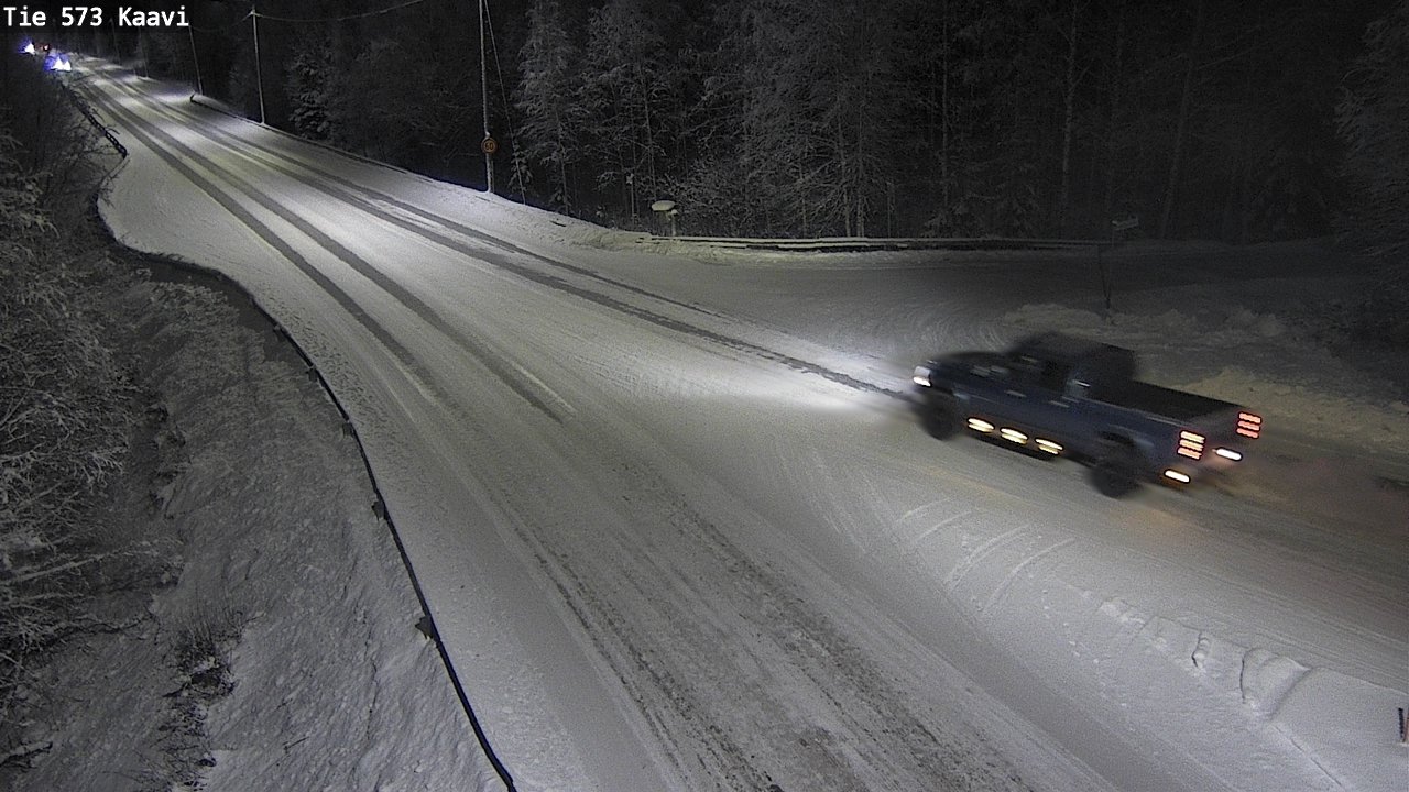 Weather Camera Image Road 573 Kaavi, Kaavi, Pohjois-Savo