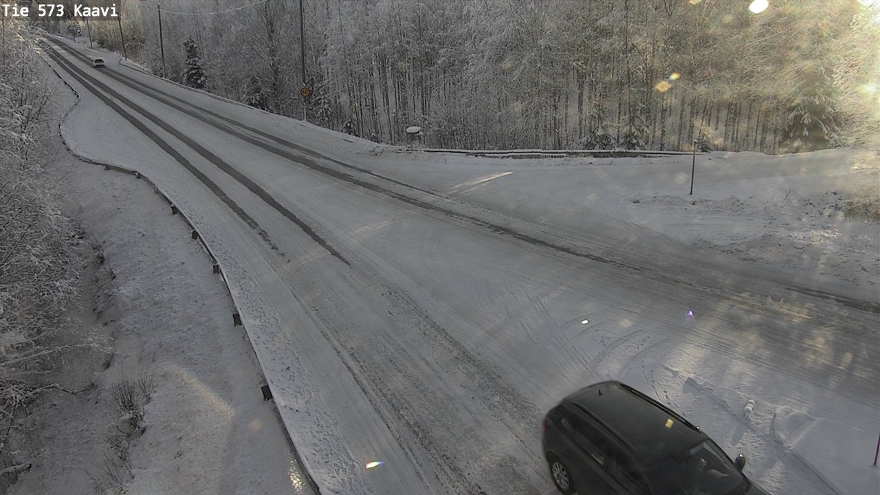 Weather Camera Image Road 573 Kaavi, Kaavi, Pohjois-Savo