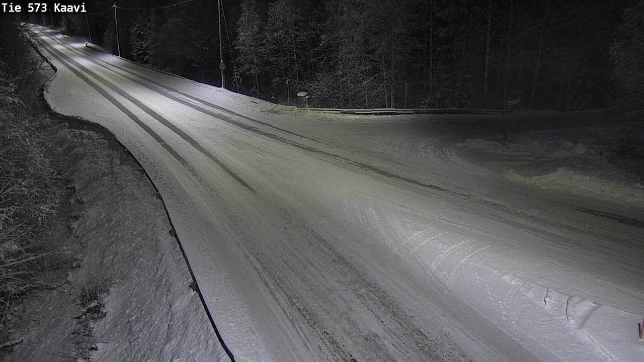 Weather Camera Image Road 573 Kaavi, Kaavi, Pohjois-Savo