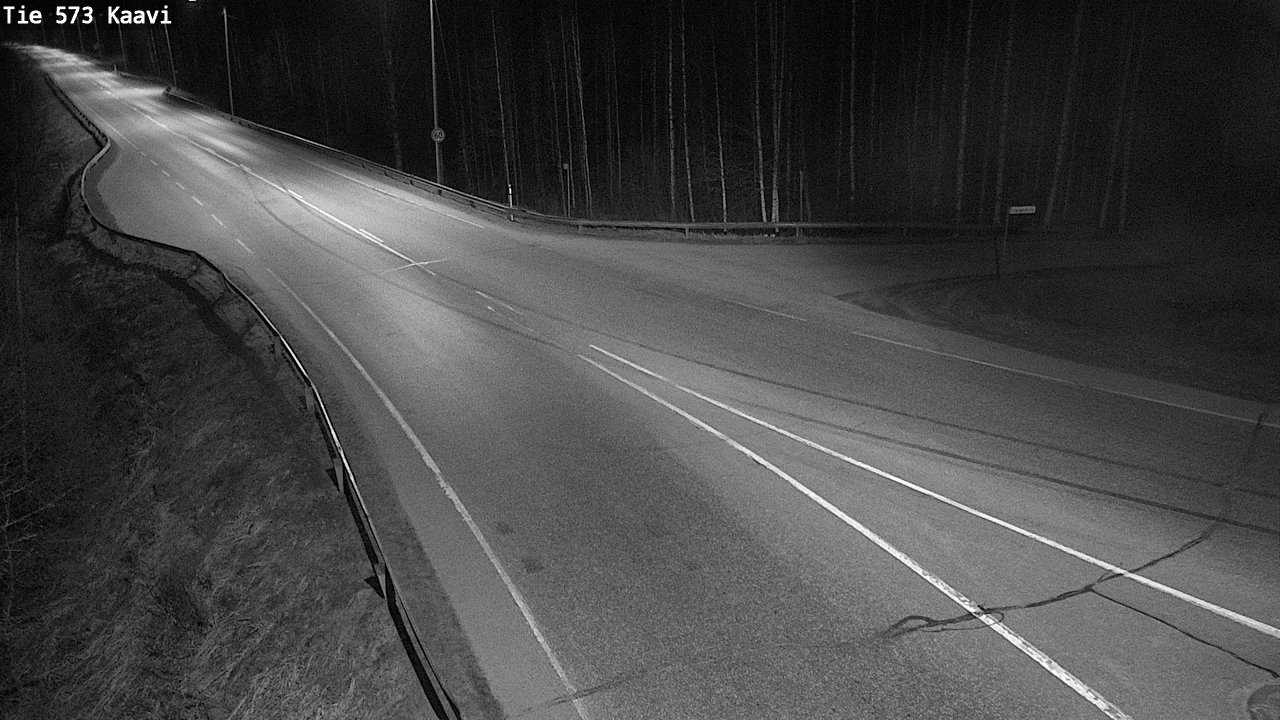 Weather Camera Image Väg 573 Kaavi, Kaavi, Pohjois-Savo