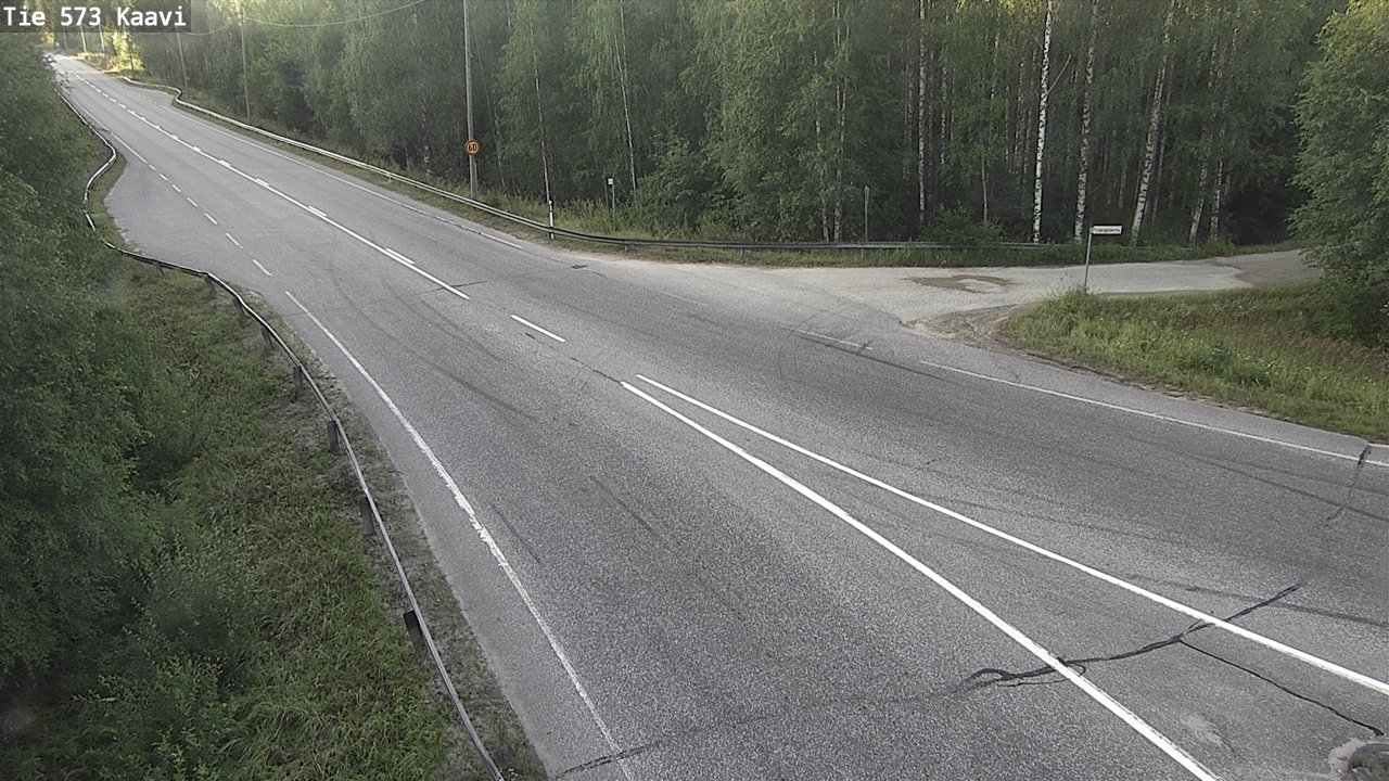 Weather Camera Image Road 573 Kaavi, Kaavi, Pohjois-Savo