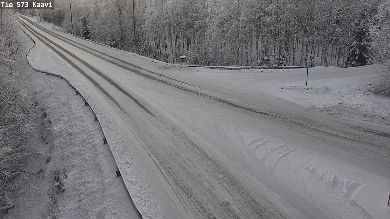 Weather Camera Image Road 573 Kaavi, Kaavi, Pohjois-Savo