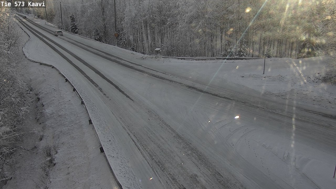 Weather Camera Image Road 573 Kaavi, Kaavi, Pohjois-Savo