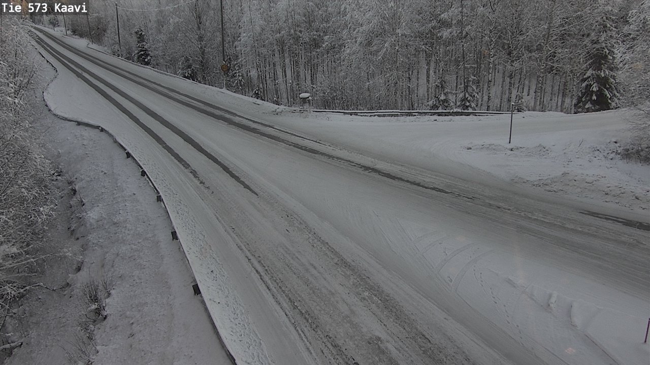Weather Camera Image Road 573 Kaavi, Kaavi, Pohjois-Savo