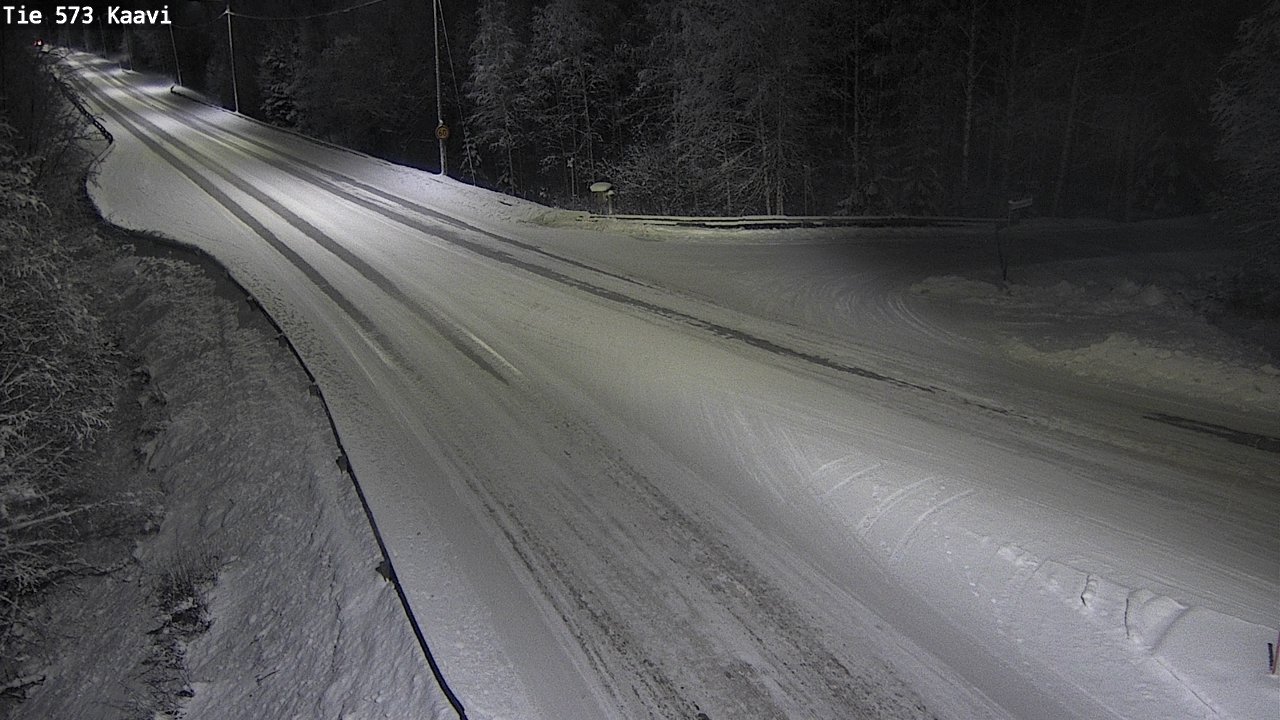 Weather Camera Image Road 573 Kaavi, Kaavi, Pohjois-Savo