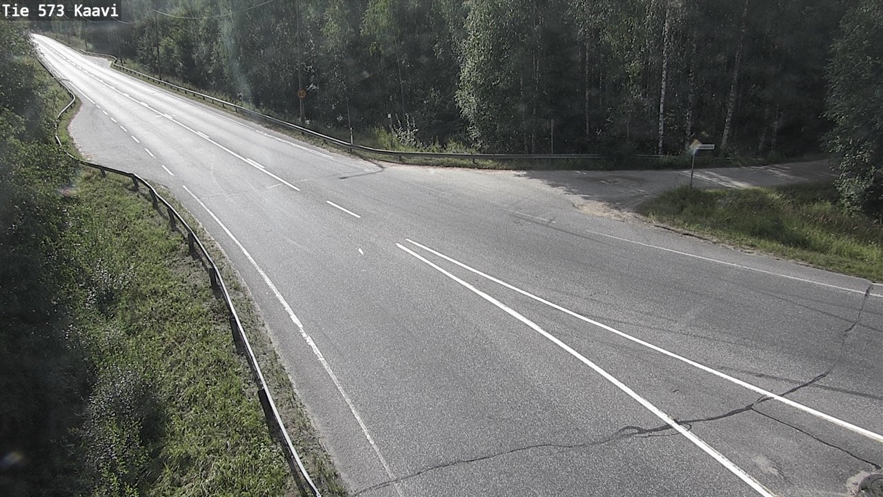 Weather Camera Image Road 573 Kaavi, Kaavi, Pohjois-Savo