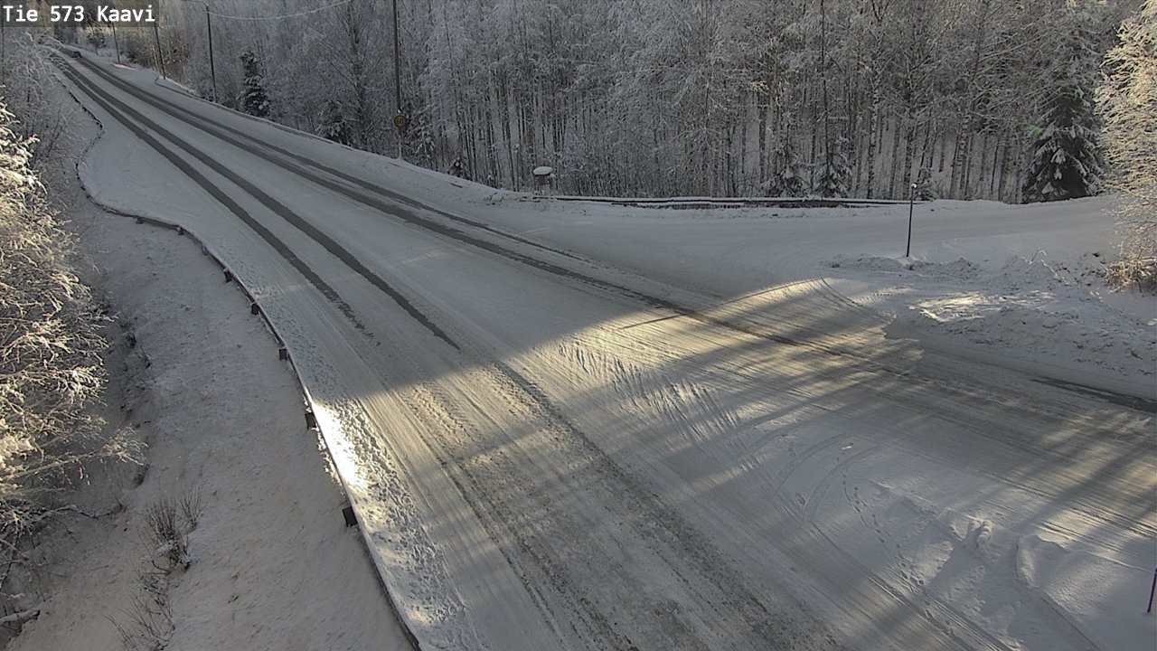 Weather Camera Image Road 573 Kaavi, Kaavi, Pohjois-Savo