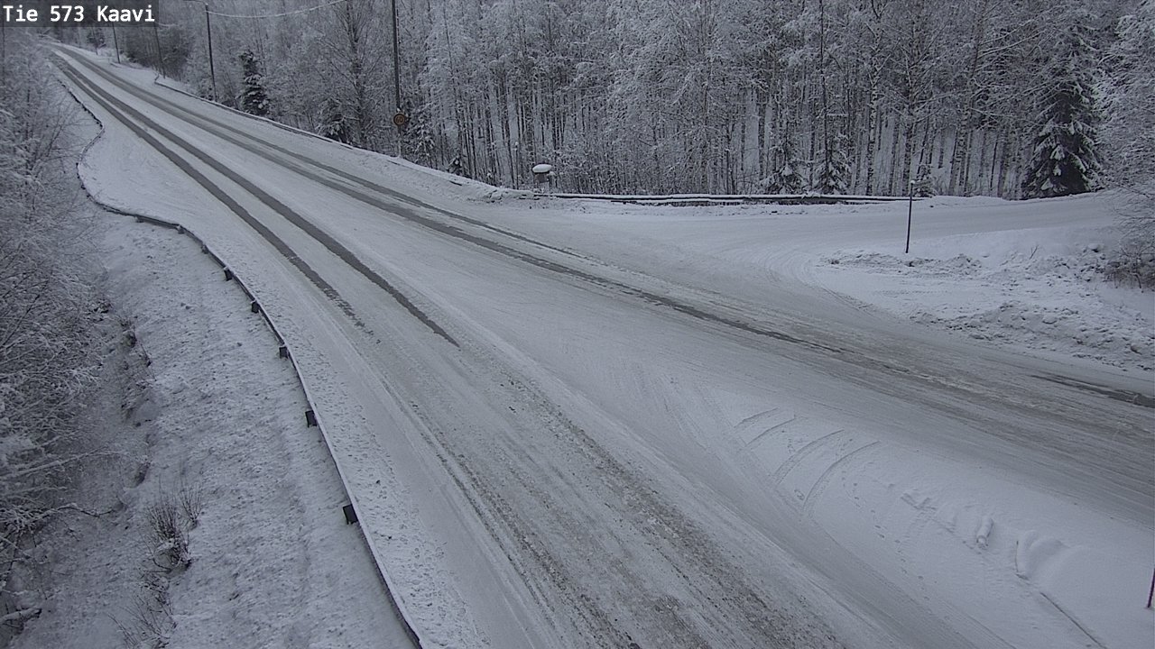 Weather Camera Image Road 573 Kaavi, Kaavi, Pohjois-Savo