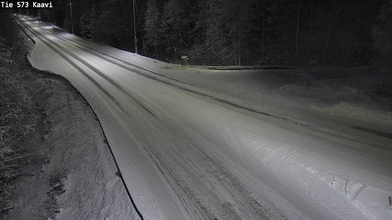Weather Camera Image Road 573 Kaavi, Kaavi, Pohjois-Savo