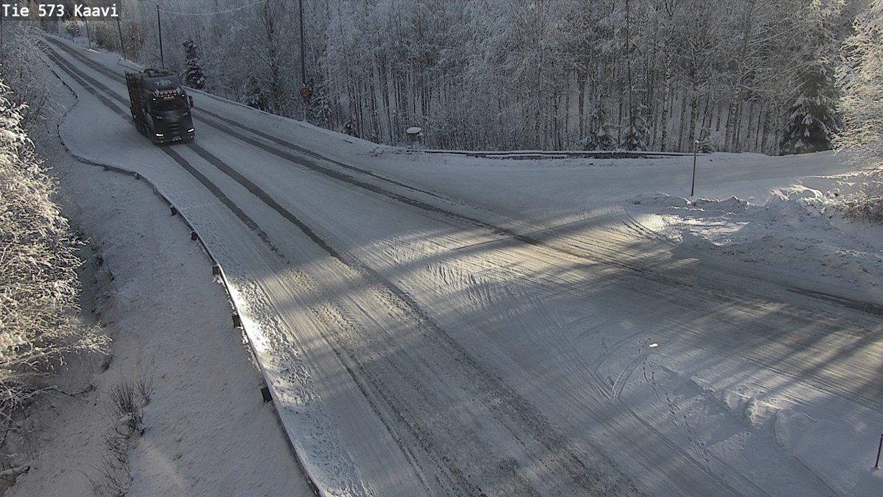 Weather Camera Image Road 573 Kaavi, Kaavi, Pohjois-Savo