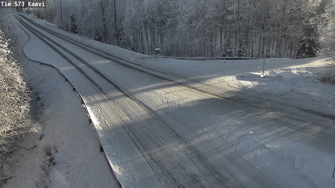 Weather Camera Image Road 573 Kaavi, Kaavi, Pohjois-Savo