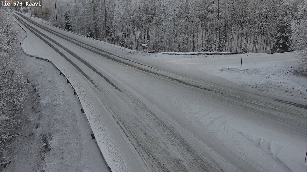 Weather Camera Image Road 573 Kaavi, Kaavi, Pohjois-Savo