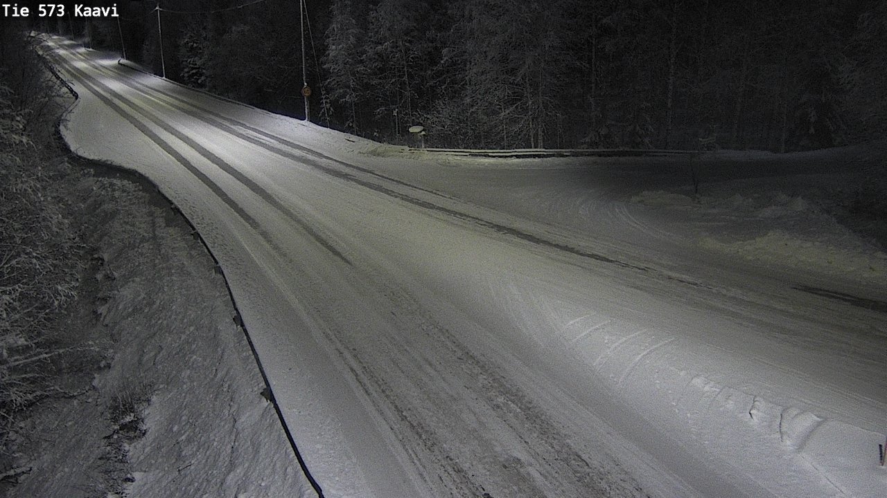 Weather Camera Image Väg 573 Kaavi, Kaavi, Pohjois-Savo